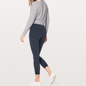 Navy lululemon align pant